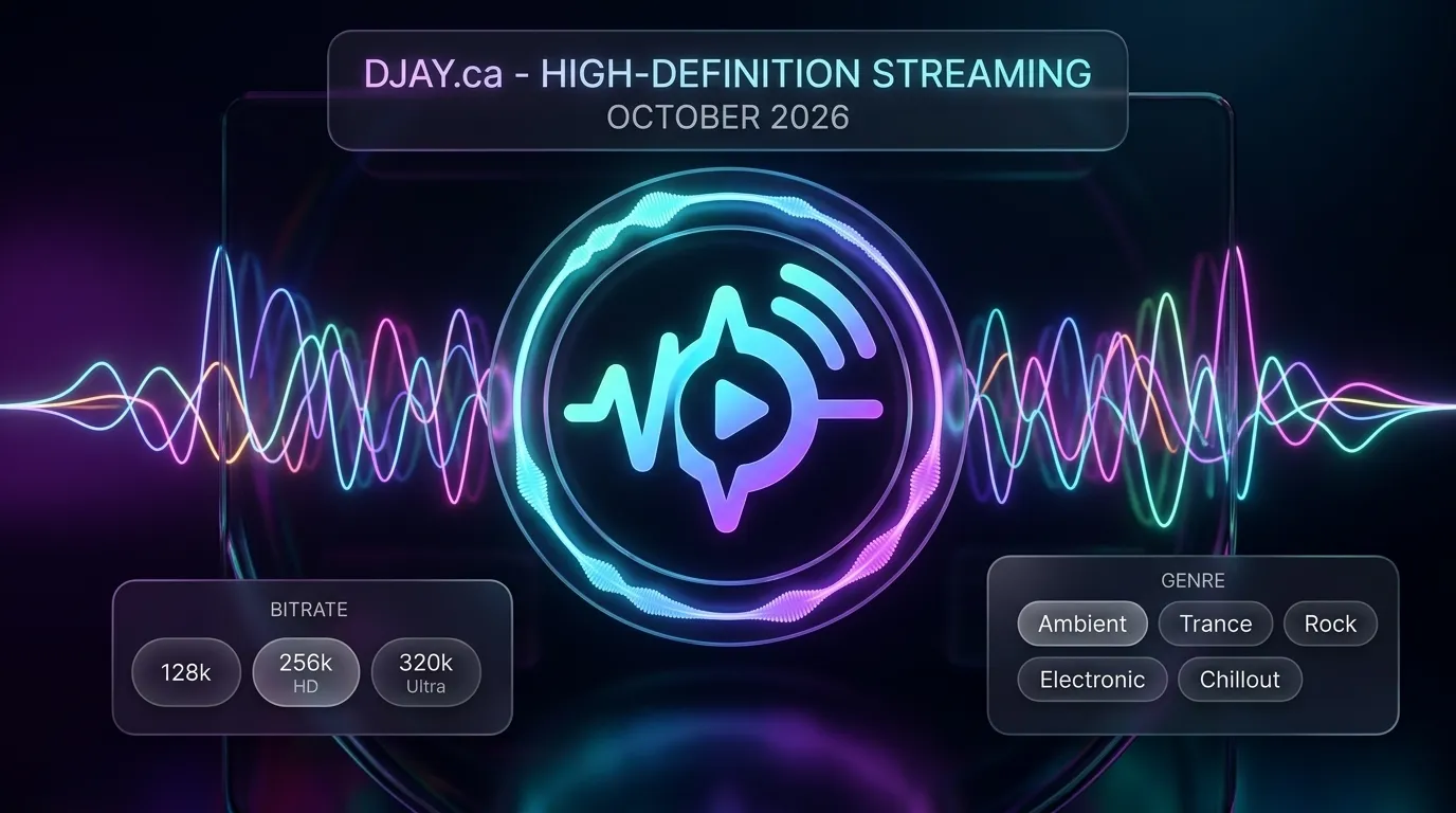 High-Definition Internet Radio on DJAY.ca: Multi-Bitrate Stream Switching, Exploded Genre Filtering, and Tuned Discovery